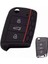 Volkswagen Ripido Polo Uyumlu Golf Uyumlu 7 Gtı Silikon Anahtar Kılıfı Siyah 1