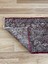 55X305 cm Çiçek Desenli William Morris Stili Modern Nostaljik El Dokuma Yün Kilim 5