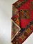 118X231 cm Kırmızı Renkli Rustik Desenli El Dokuma Yün Türk Kilim 4