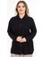 Kadın Orta Yaş ve Üzeri Yumuşak Doku Polo Yaka Düğmeli Anne Triko Hırka 2417-SIYAH 2