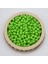 Plastik 10 mm Yeşil makrome Boncuk 500 Gram 1