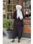 Nurcan Çetin Şalvarlı Takım 24456 Siyah 3