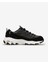Siyah-Gold Kadın Deri Sneaker Dlites 13087 Bkgd 2