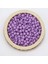 Plastik 10 mm Lila makrome Boncuk 500 Gram 1