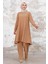 Seyal Tunik Pantolon Bürümcük Takım 1252 - Vizon 5