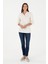 Kadın Krem Sweatshirt 50289541-VR071 4