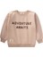 Adventure Baskılı Sweatshirt 210 Yaş Bej 1