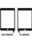 iPad Mini 5 Uyumlu Dokunmatik Lens + Oca + Çerçeve (Siyah) NT-99052 1