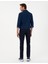 Erkek Lacivert Straight Fit Jean Pantolon 50299987-Vr033 4