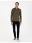 Erkek Koyu Haki Regular Fit Sweatshirt 50296504-VR111 4