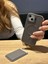 Apple iPhone 14 Uyumlu Premium Titanyum Gri Deri Magsafe Cüzdanlı Kartlıklı Kamera Çerçeve Standlı Kılıf 5