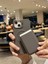 Apple iPhone 15 Uyumlu Premium Titanyum Gri Deri Magsafe Cüzdanlı Kartlıklı Kamera Çerçeve Standlı Kılıf 3