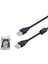 HD4346B USB (M) To USB (M) Kablo Siyah 3m 1