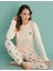 Kadın Bisiklet Yaka Termal Pijama Takımı 14101/10 - 1 Adet 1
