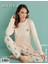 Kadın Bisiklet Yaka Termal Pijama Takımı 14101/10 - 1 Adet 2
