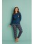 Kadın Bisiklet Yaka Termal Pijama Takımı 14101/14 - 1 Adet 2