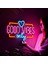 Good Vibes Only Love Neon Tabela | Metal Üzerine Neon, Turuncu, Pembe ve Buz Mavi | 60 cm x 34 cm 1