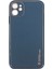 Apple iPhone 11 Uyumlu Coco Leather Seri Arka Koruma Kılıf 1