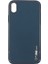 Apple iPhone Xr Uyumlu Coco Leather Seri Arka Koruma Kılıf 1