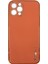Apple iPhone 12 Pro Uyumlu Coco Leather Seri Arka Koruma Kılıf 1