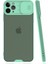 Apple iPhone 11 Pro Uyumlu Platin Kamera Kızaklı Arka Koruma Kılıf 1