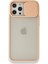Apple iPhone 12 Pro Max Uyumlu Buzlu Kızaklı Kamera Korumalı Arka Koruma Kılıf 1