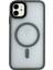 Apple iPhone 11 Uyumlu Mat Renkli Magsafe Arka Koruma Kılıf 1