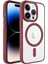 Apple iPhone 14 Pro Max Uyumlu Soft Akrilik Magsafe Seri Arka Koruma Kılıf 1