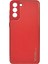 Samsung Galaxy S21 Plus Uyumlu Coco Leather Seri Arka Koruma Kılıf 1