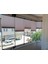 Katlanabilir Cam Balkon Perdesi Kül Gri (Vidalı Veya Kancalı Montaj) 2
