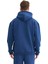 Erkek Oversize Şardonlu 3 İplik Kapüşonlu Sweatshirt, Kanguru Cepli İçi Yumuşak Tüylü 4