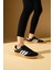 Şerit Detaylı Kaymaz Taban Bağcıklı Kadın Sneakers 001-030-24ÇT 3