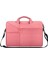 15,6 Inç Unisex Askılı Çok Cepli Laptop ve Evrak Çantası Pembe ST02S 1