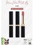 3 Adet Color Volume Matte Ruj - 600 Nude Audacious ve Rosıe 1