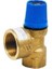 8 Bar 1/2"-3/4" Dişi Sabit Ayarlı Emniyet Ventili 110°C 1
