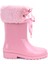 W10239 Campera Charol Soft Pembe Ortopedik Kız Çocuk Yağmur Çizme 2