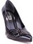 DZA07-388496 Siyah Rugan Abiye Topuklu Kadın Ayakkabı 1