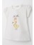 Kız Çocuk Tişört Süslü Fiyonklu Ördek Baskılı 1-4 Yaş, Ekru 3