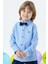Girls & Boys Erkek Çocuk Gömlek Papyonlu 3-7 Yaş, Mavi 2