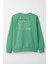 Erkek Çocuk Sweatshirt Yazı Baskılı 4-8 Yaş, Mint Yeşili 2