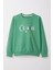 Erkek Çocuk Sweatshirt Yazı Baskılı 4-8 Yaş, Mint Yeşili 1