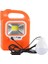 HB-6399A Cob Ledli Solarlı 3 Kademeli USB Çıkışlı Şarjlı Işıldak Fener 3