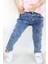 Erkek Çocuk Jean Pantalon Cepli 1-4 Yaş, Mavi 4