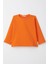 Erkek Çocuk Uzun Kollu Tişört Basic 1-4 Yaş, Turuncu 1