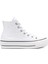 Chuck Taylor All Star Platform Canvas Kadın Beyaz Günlük Stil Ayakkabı 560846C 1