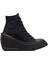 Chuck 70 De Luxe Wedge Hi Kadın Günlük Ayakkabı A08094C Siyah 1
