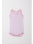 Kız Bebek Atlet Zıbın Body Çizgili 9 Ay-3 Yaş, Pembe 1