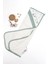 Kız Erkek Bebek Yeşil Havlu Pamuk Kumaş STL6707 1