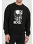 Ac Dc Metal Müzik Baskılı Siyah Kadın Erkek Pamuklu Sweatshirt Cu69 2