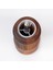 Glıos Ceviz Ahşap Tuz ve Karabiber El Değirmeni Öğütücü Grinder 22 cm 2